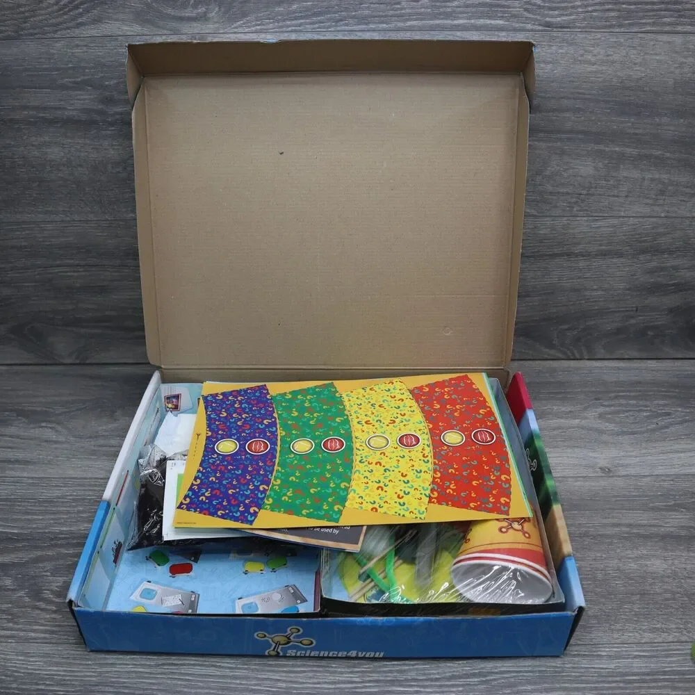 Discovering 5 Senses 19 Experiments Activity Set STEAM Educational Toys